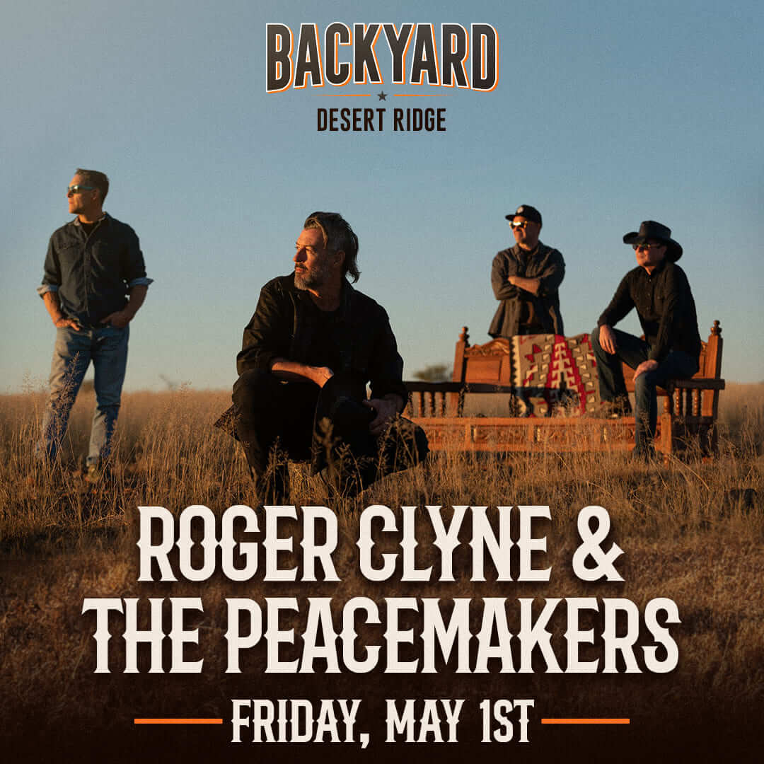Roger Clyne and the Peacemakers performing live at Backyard Desert Ridge on May 1